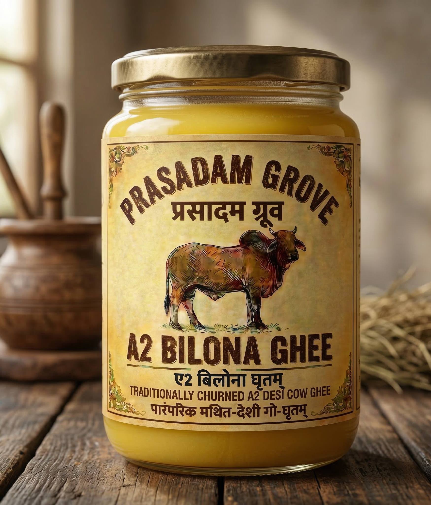 A2 Bilona Ghee Close Up